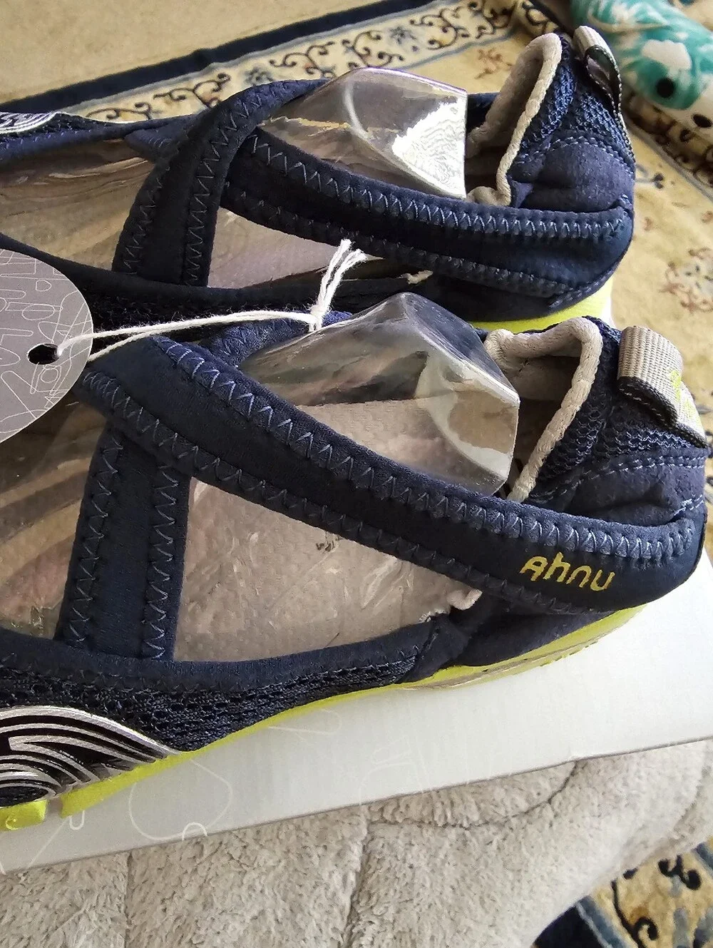 Ahnu Women's Blue Spell Yoga Split 9US New - Picture 4 of 7